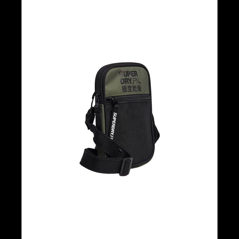 Superdry Skuldertaske Sport Pouch M. Grøn 2