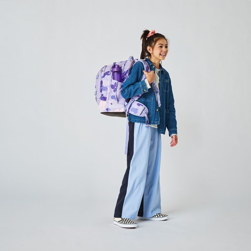 Satch Skolväska Pack Lilac Blossom Lila blomma 9