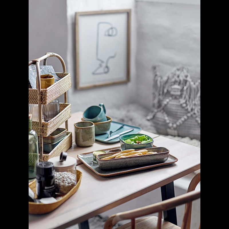 Bloomingville Kurv med 3 hylder Natur 3