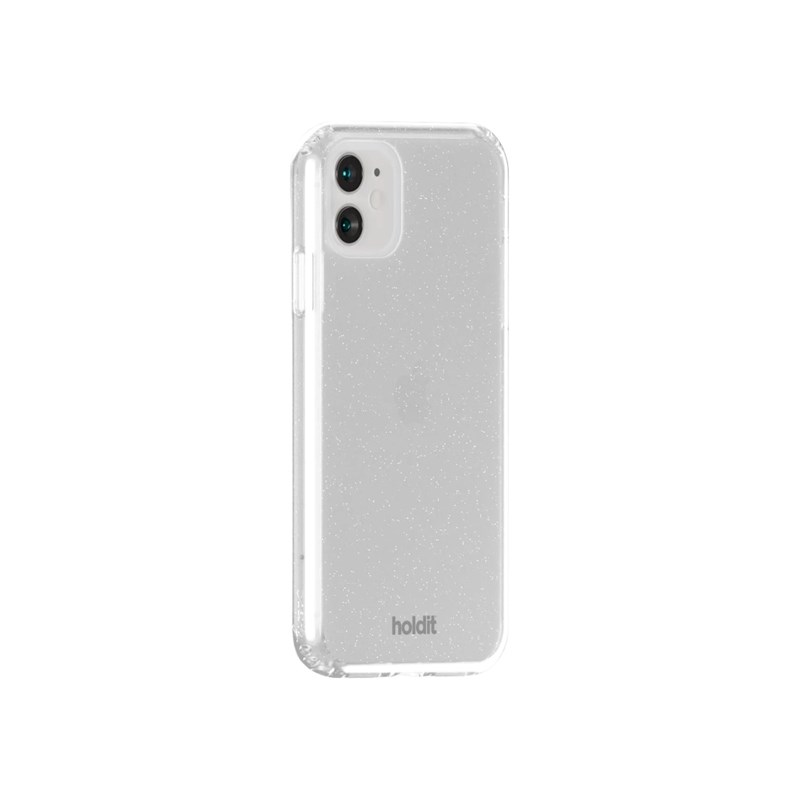 Holdit Mobilfodral Glitter Vit iPhone XR/11 3