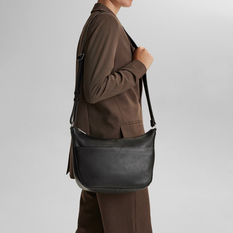 MARKBERG Crossbody Solange Grain Svart 2