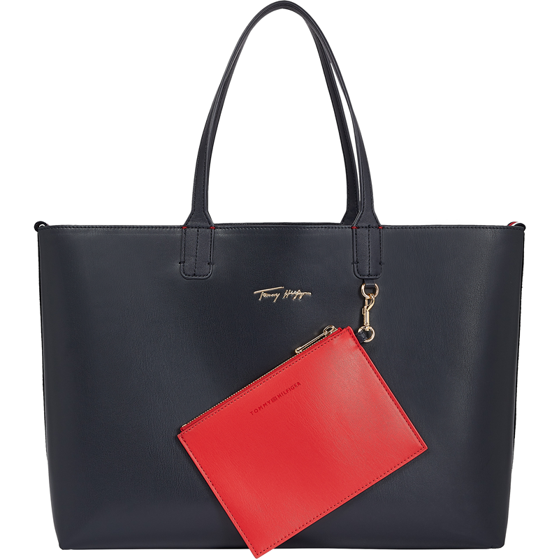 Tommy Hilfiger Shopper Tote Bag Navy 1