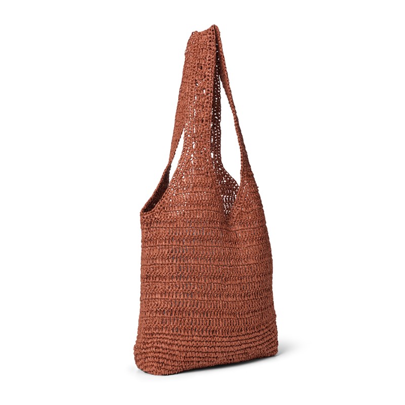 DAY ET Skuldertaske Day Crochet Tote Brun 3