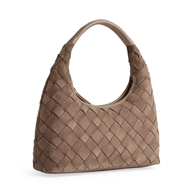 MARKBERG Håndtaske Haymambg Weave Mocca Brun 1