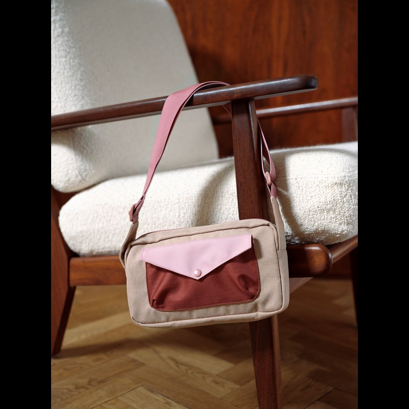 Fabelab Skuldertaske Caramel Mix Pink 2