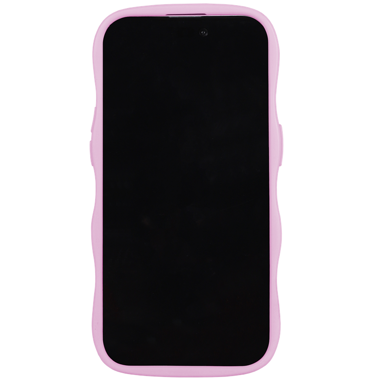 Holdit Mobilcover Wavy Lilla Iphone 15 3