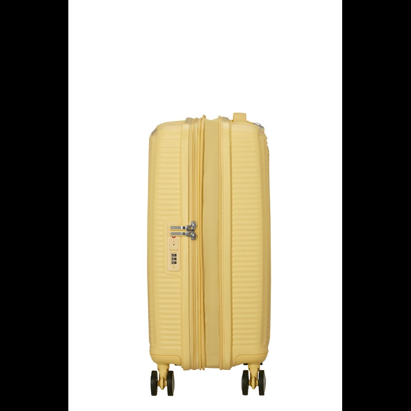 American Tourister Resväska Soundbox Gul 55 Cm 3