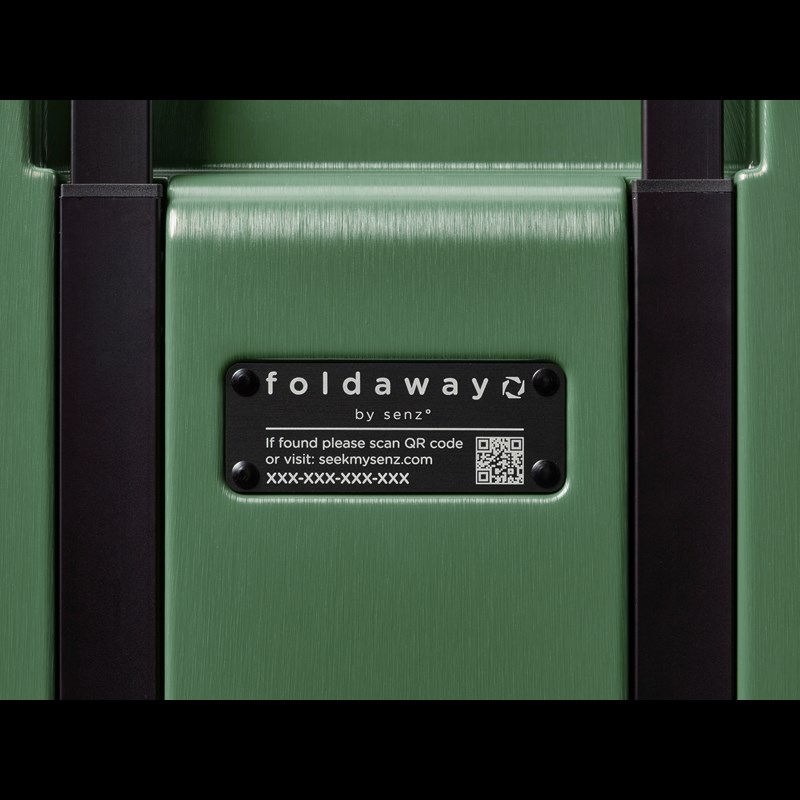 Senz Kuffert Foldaway Grøn 55 Cm 2