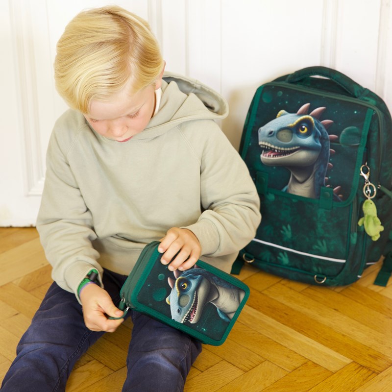 Grow Skoletaske StartPack Dino Grøn 9