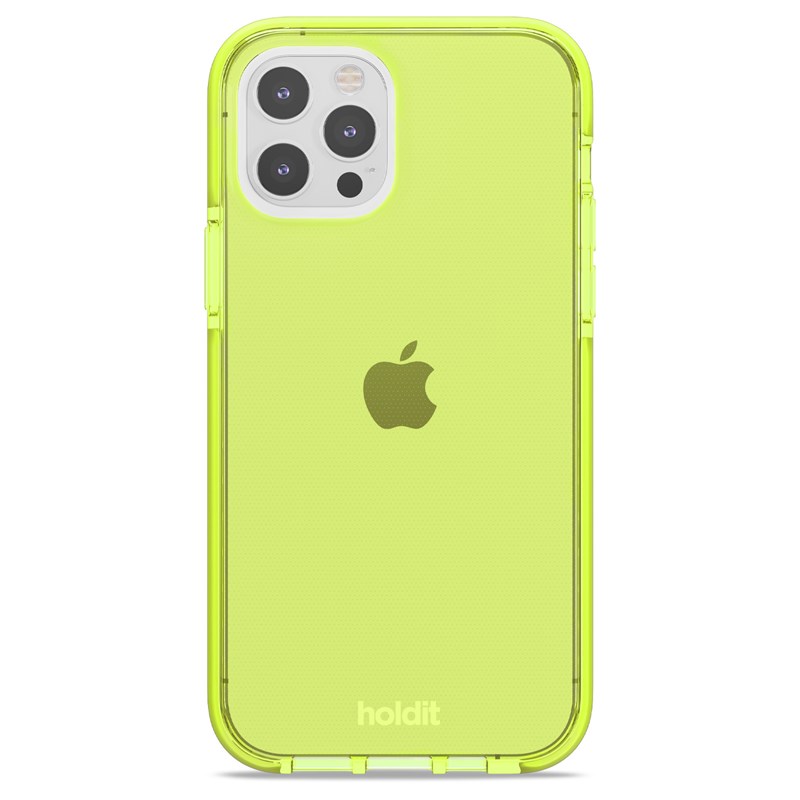 Holdit Mobilcover Seethru Grön iPhone 12/12 Pro 1