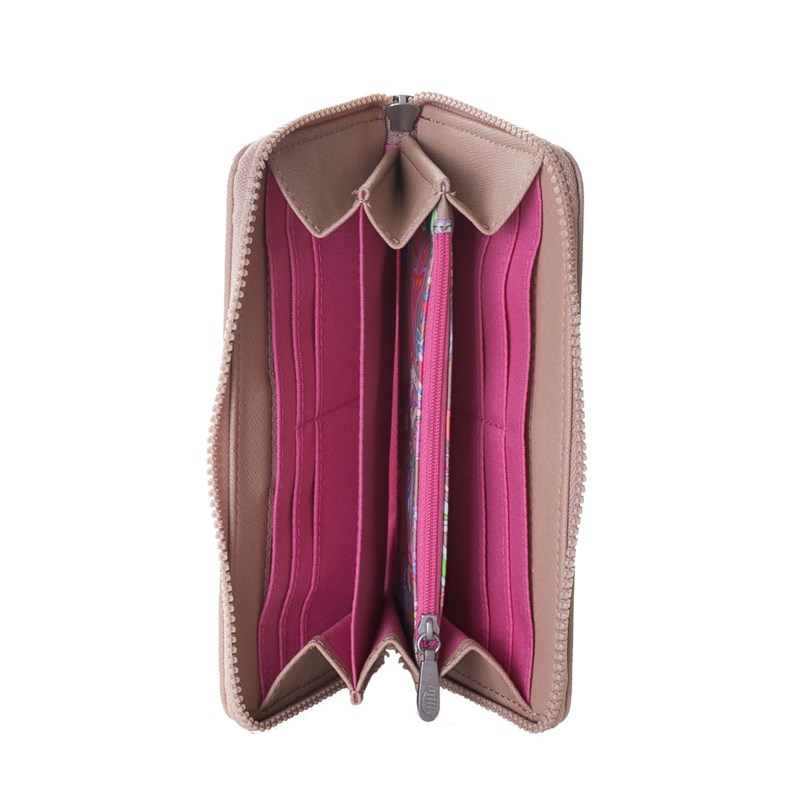 Oilily Pung Zip Wallet L Beige 2