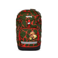 Ergobag Skoletaske Prime Fire Dragon Rød