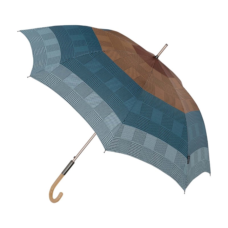 Hoffmann Paraply lang automatisk Brunt mønster 1