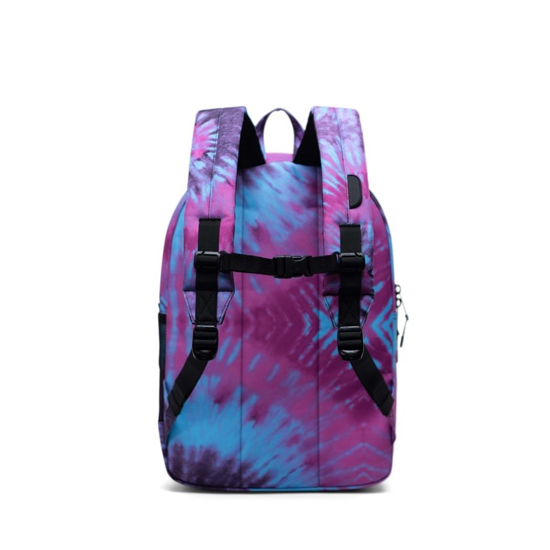 Herschel Rygsæk Heritage Youth XL Lilla/lyseblå 4
