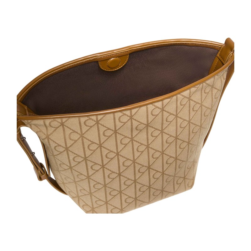 Calvin Klein Axelväska Emblem Jacquard Khaki 3