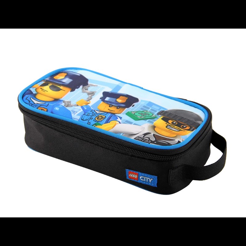 LEGO Bags Penalhus City police Blå/mønster 2