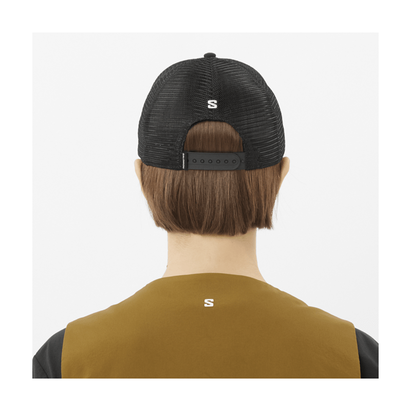 Salomon Kasket Logo Trucker Sort Str S/M 5