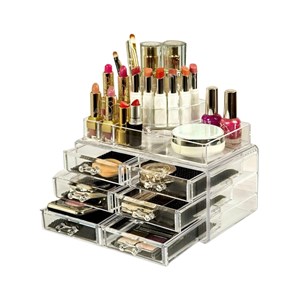UNIQ Organizer makeup m/6 skuffer Transparent alt image