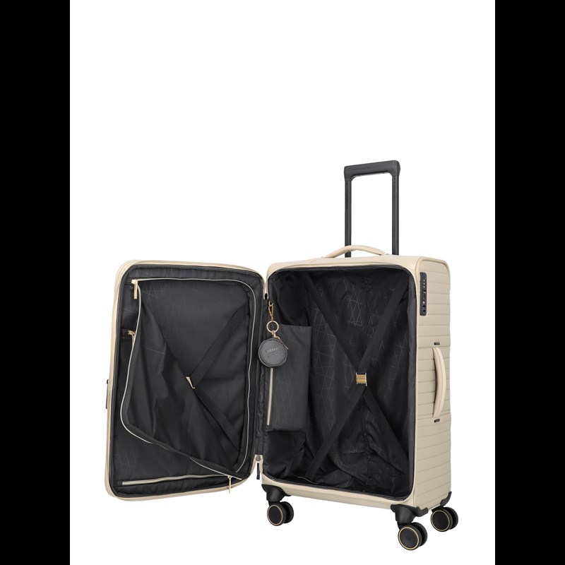 travelite Resväska L Barbara Stepp Brun/beige 68 Cm 3