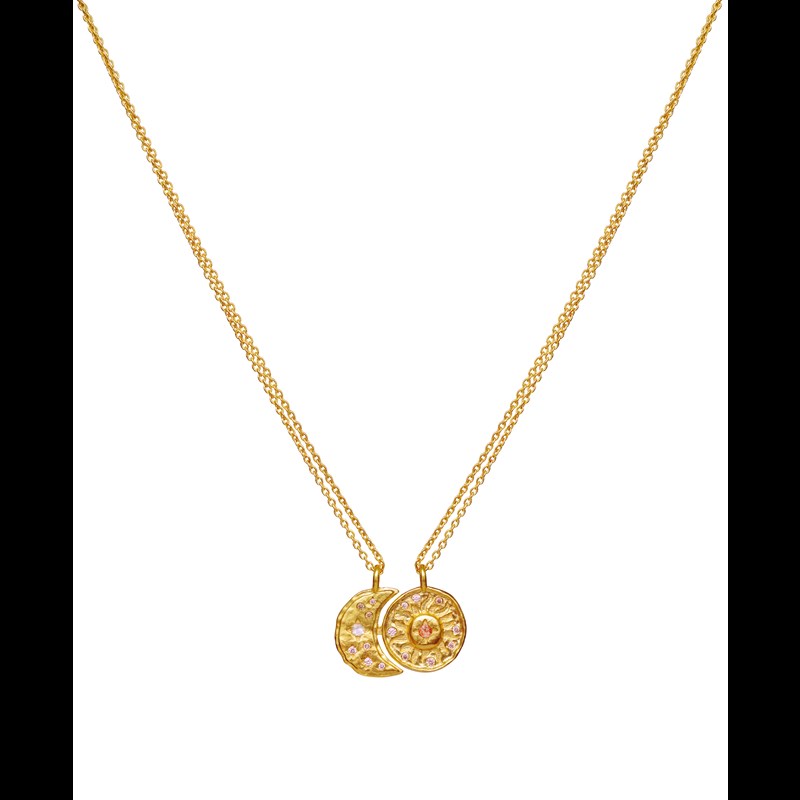 Maanesten Halsband Friendship Guld 3