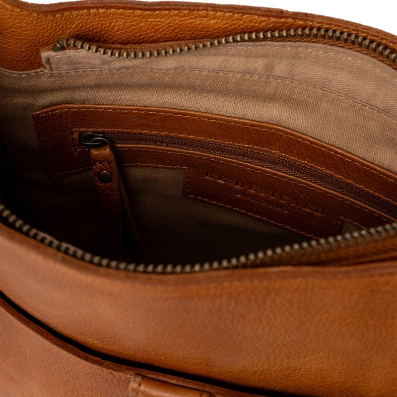 RE:DESIGNED Crossbody Juna Big Konjak/brun 6