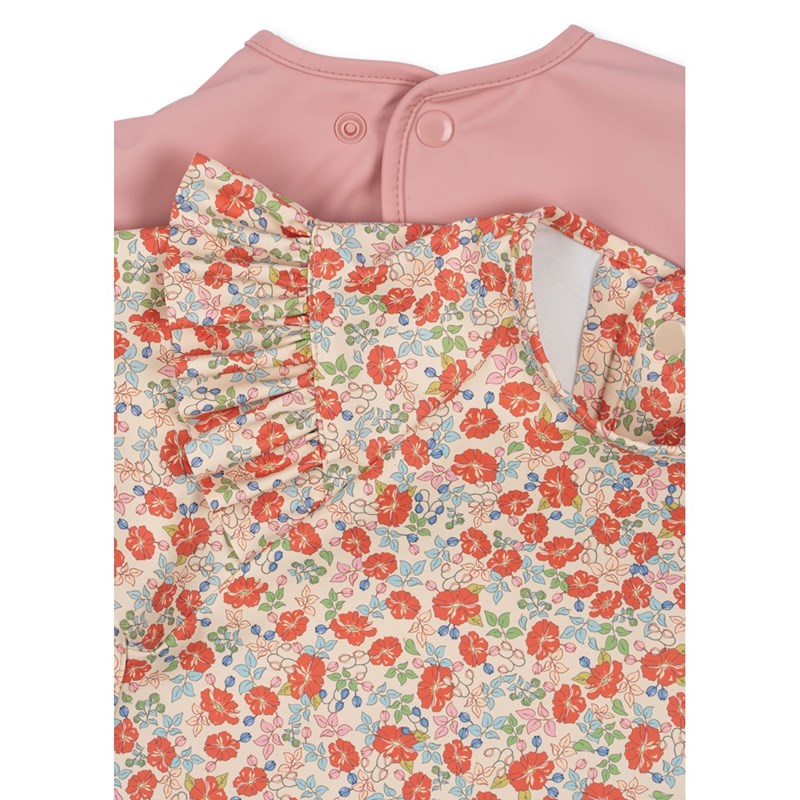 Konges Sløjd Haklapp med ärmar 2 pk. Rosa 18 mdr. - 3 år 2