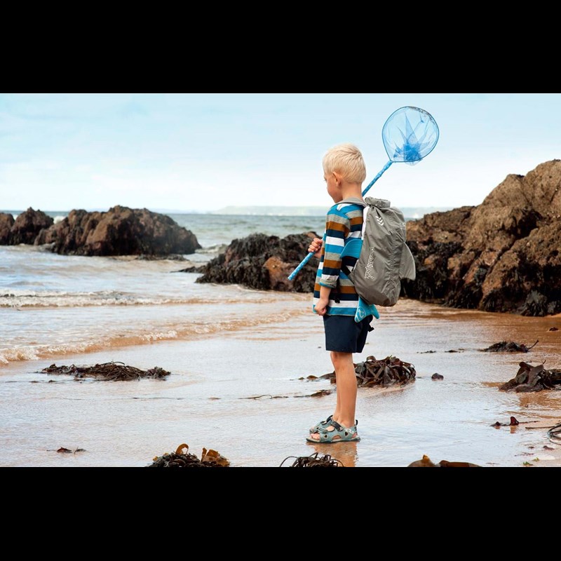 Trunki Rygsæk-PaddlePak Shark Grå 3