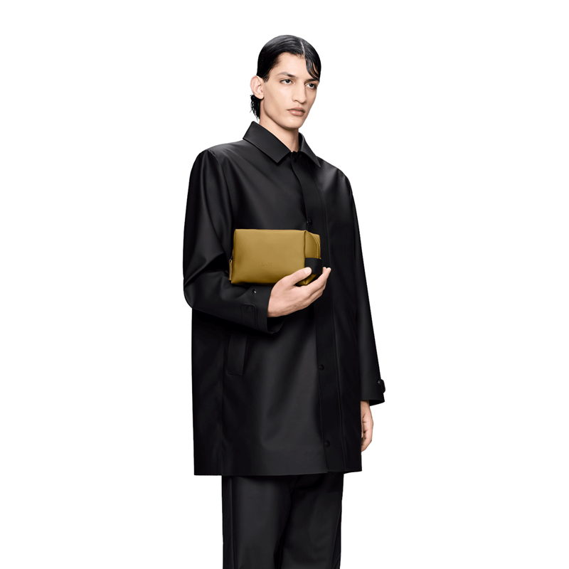 Rains Necessär Wash Bag S Brun/beige 4