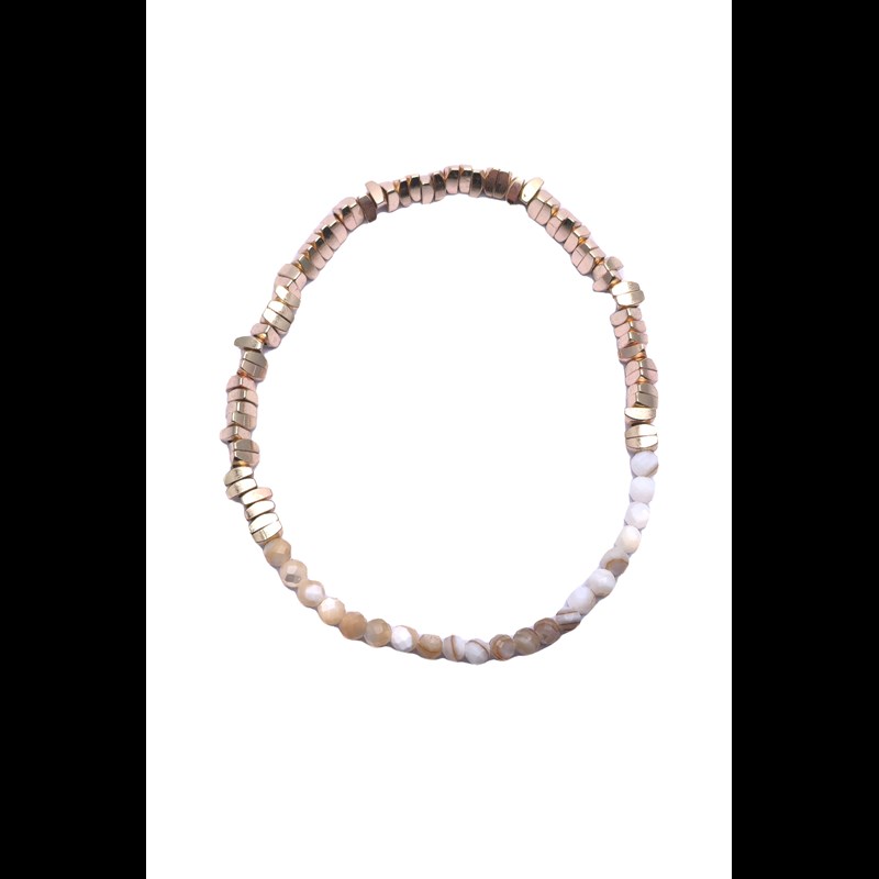 Conmé Pärlarmband Frida Sand 1