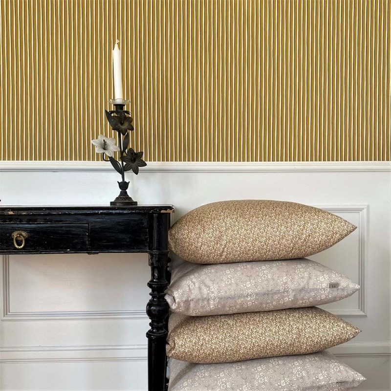 Homeyness Pude Liberty Pepper  Grå/gul 50x50cm 2