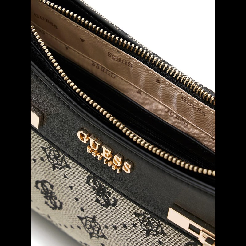 Guess Crossbody Melinda Logo  Sort/grå 3
