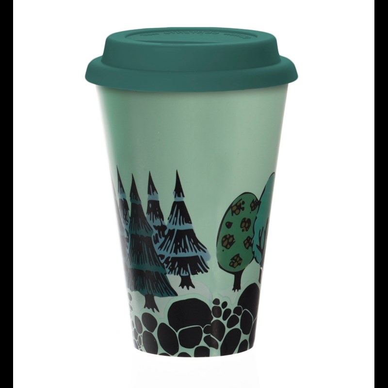 Nordic Buddies Takeaway mugg Mumintrollet Grön 3