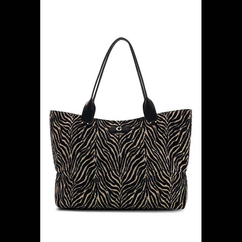 Guess Shoppingväska Suzy Sebra 1