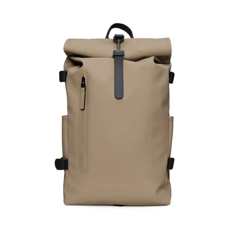 RAINS Rygsæk Rolltop L W3 Beige 1