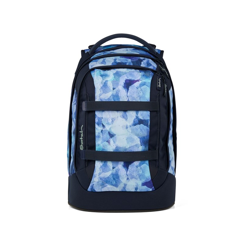 Satch Skoletaske Pack Blurry Sky Blå/mønster 1