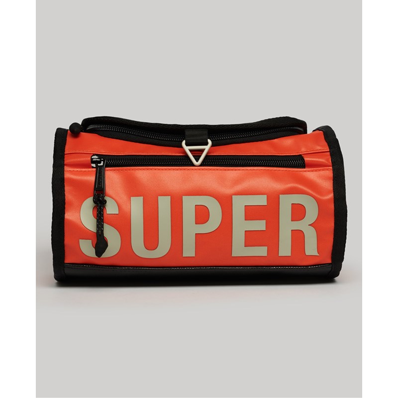 Superdry Toilettaske Tarp Wash Bag Orange 1