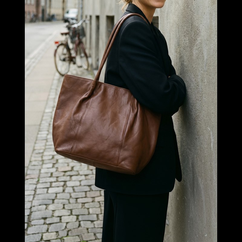 Aura Shopper Nova  Cognac 14" 6