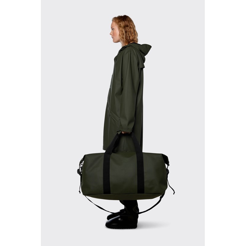 RAINS Travelbag Weekend Bag Large Armégrön 6