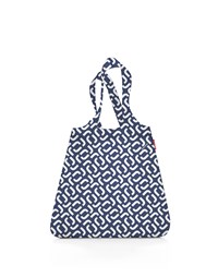 Reisenthel Shopper Mini Maxi Blå/Vit 1