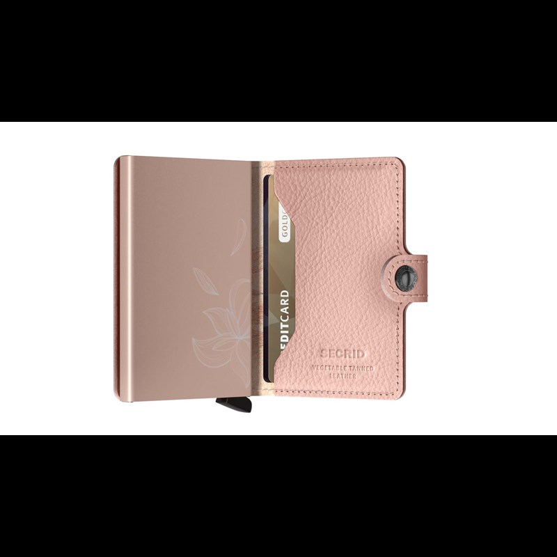Secrid Kortholder Mini wallet Pink mønstret 3