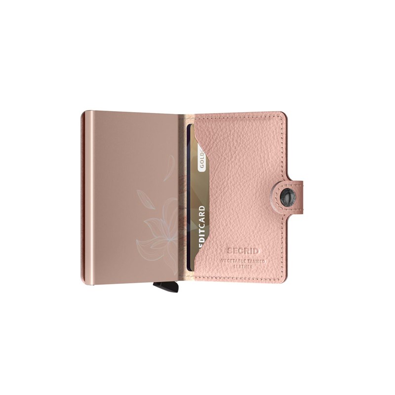 Secrid Kortholder Mini wallet Pink mønstret 3
