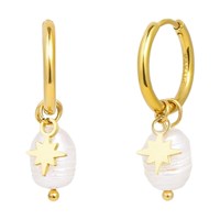 PITAYA Örhänge Nima Pearl  Guld