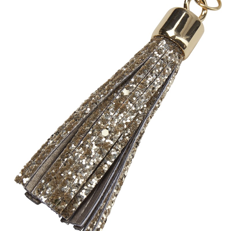 Sofie Schnoor Nøglering m/kvast Guld 3