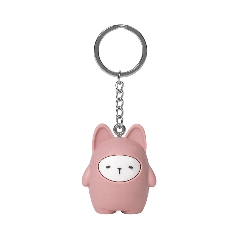 Fabelab Nøglering Bunny  Sart Rosa 1