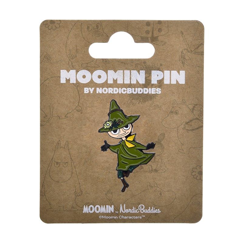 Nordic Buddies Broche Pin Mumrikken Army Grøn