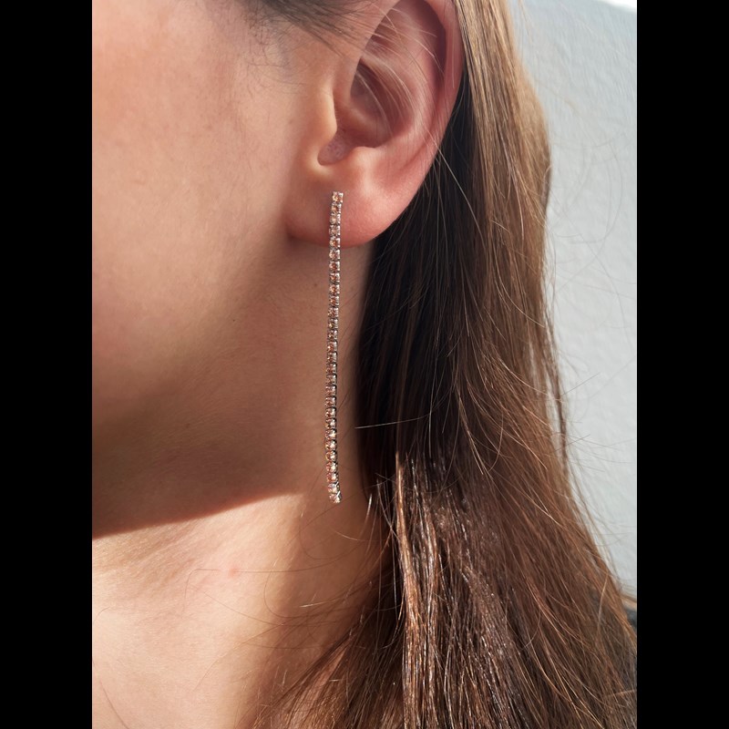 Conmé Örhängen London straight Silver