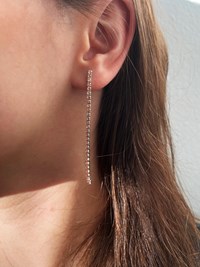 Conmé Örhängen London straight Silver