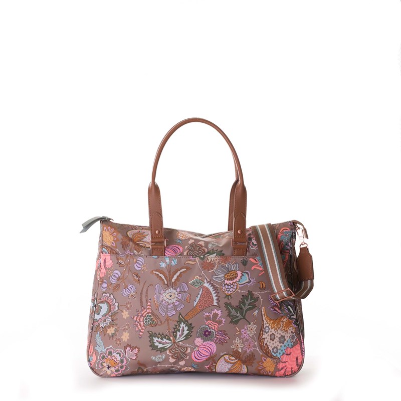 Oilily Skuldertaske Carry All Beige 1