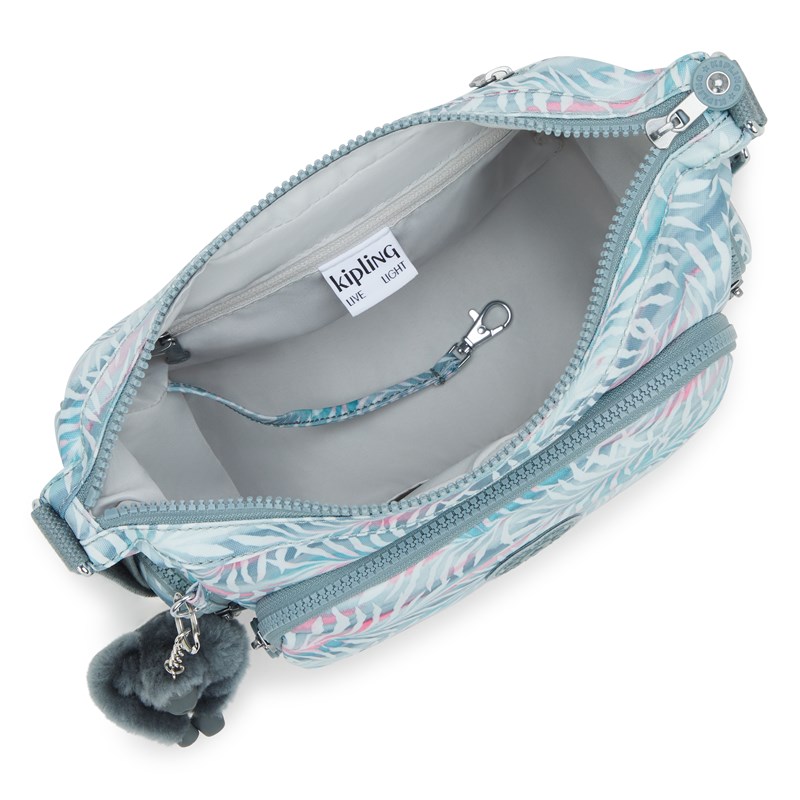 Kipling Crossbody Gabb S Blå med blomma 3
