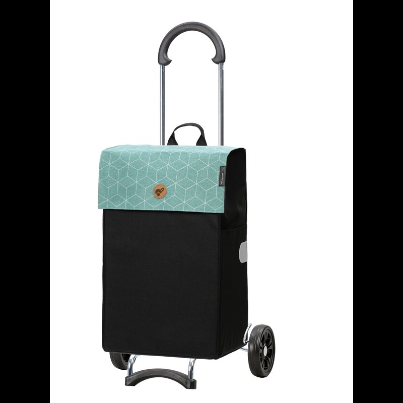 Andersen Indkøbsvog Scala shopper Vide Sort/Turkis